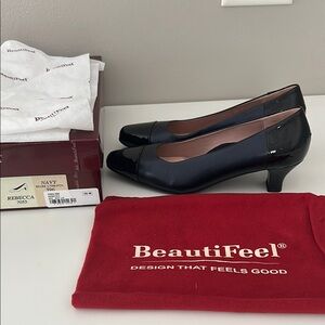 BeautiFeel Women's Navy Rebecca 7053  Heels pumps 39 m